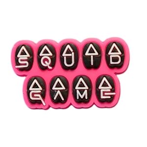 NEW Squid Games Croc Charm